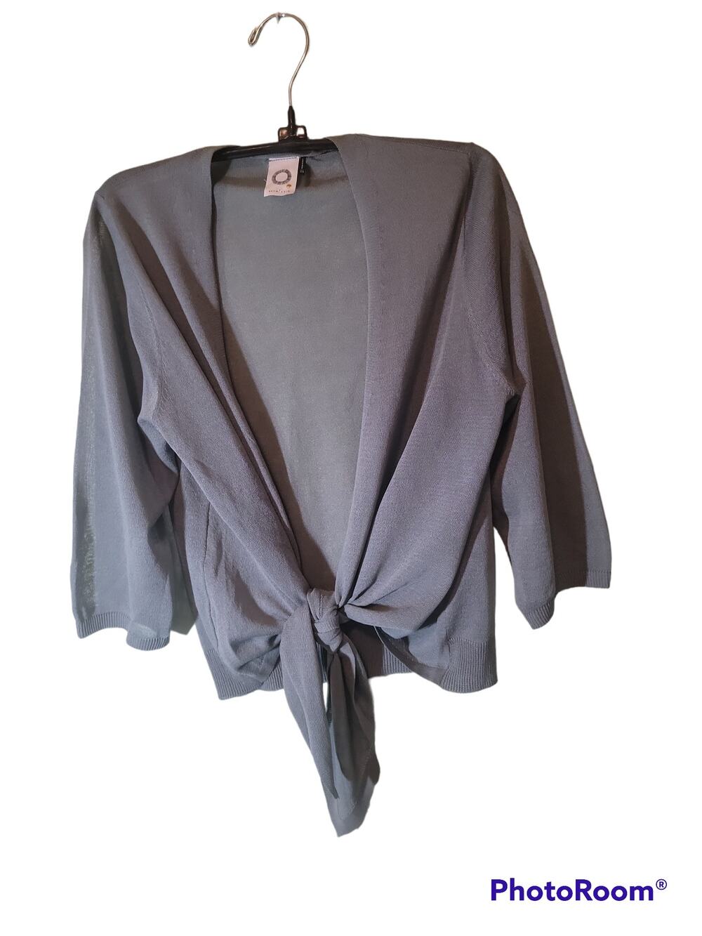 Akemi Kin Boho Regency Core Sheer Tie Front Sexy Kimono Top Sz One Size